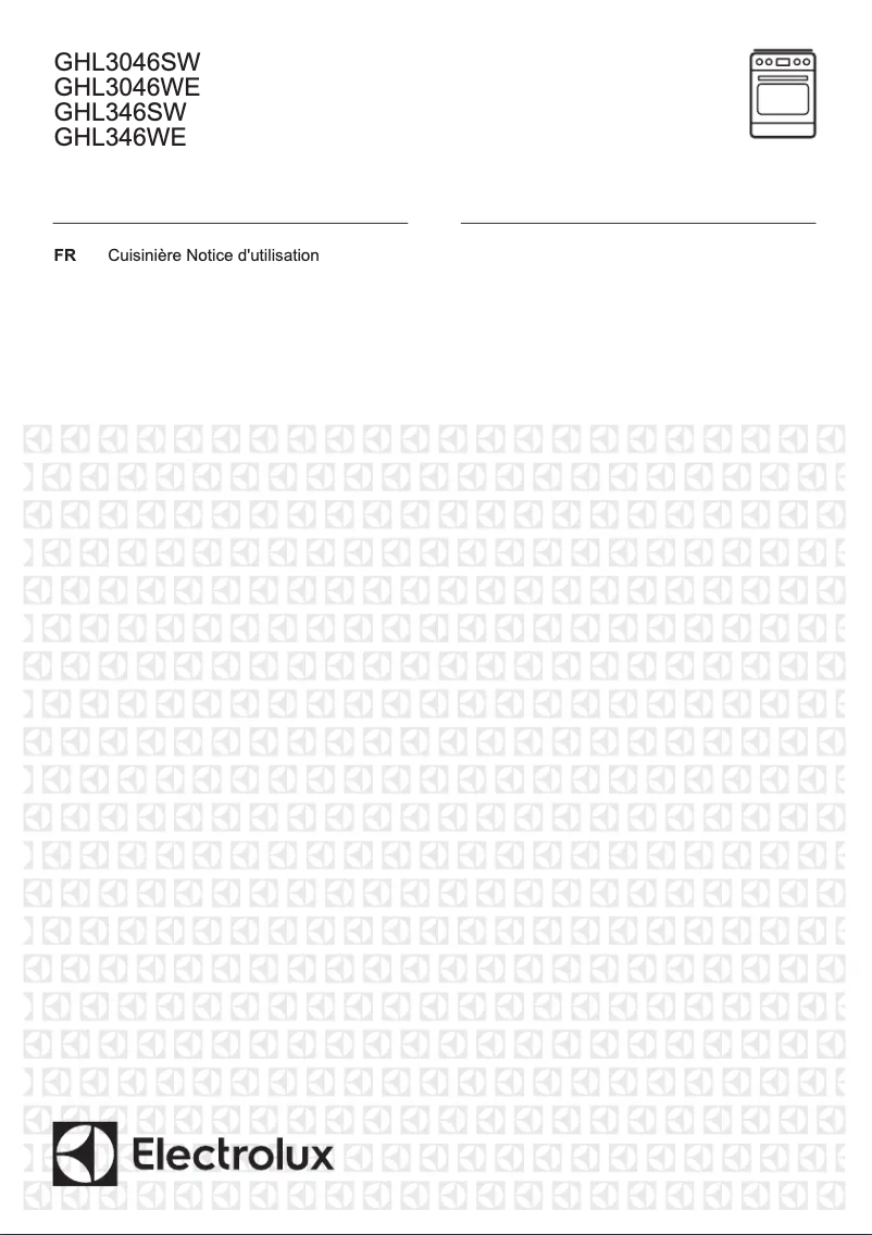 First page image of the manual for GHL3046WE