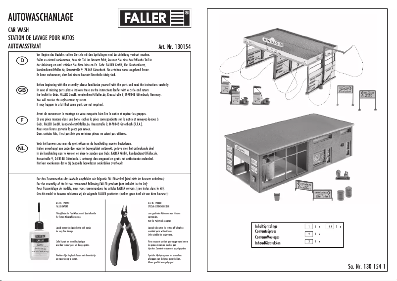 Page 1 of the manual User Manual Piko 130154