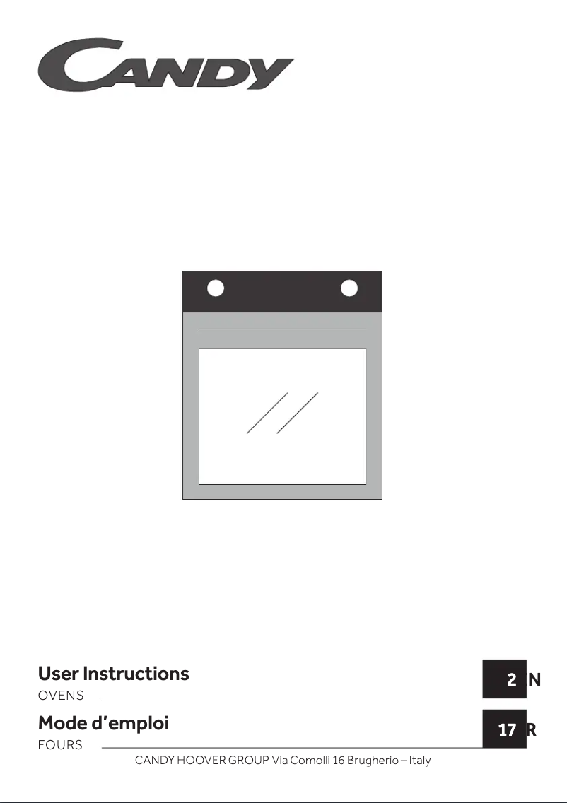 First page image of the manual for FCM856B