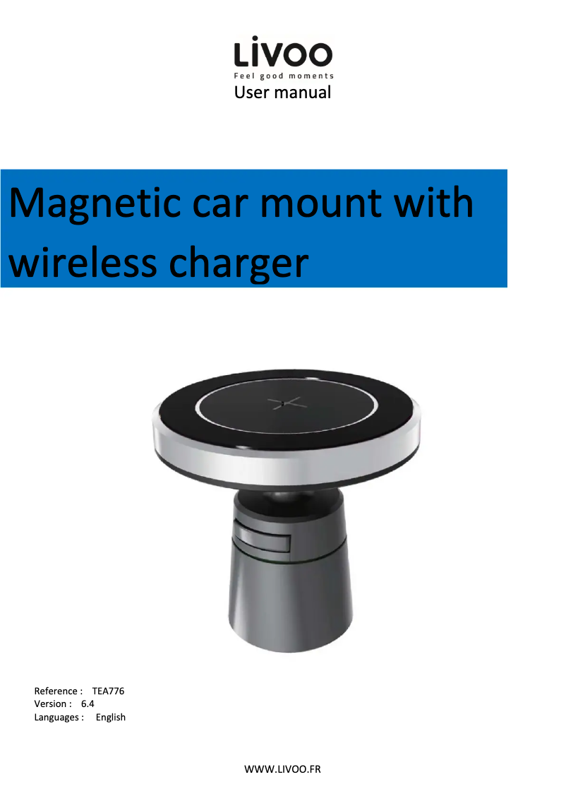 First page image of the manual for TEA221