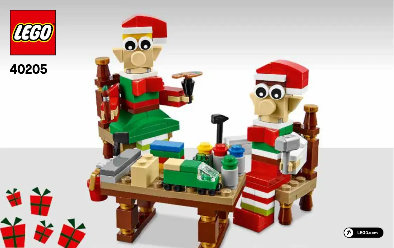 Page 1 of the manual User Manual Lego Little Elf Helpers 40205