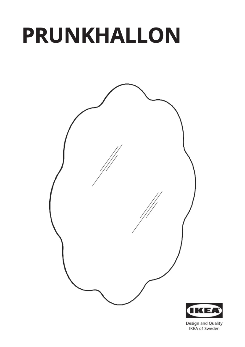 First page image of the manual for PRUNKHALLON 205.750.06