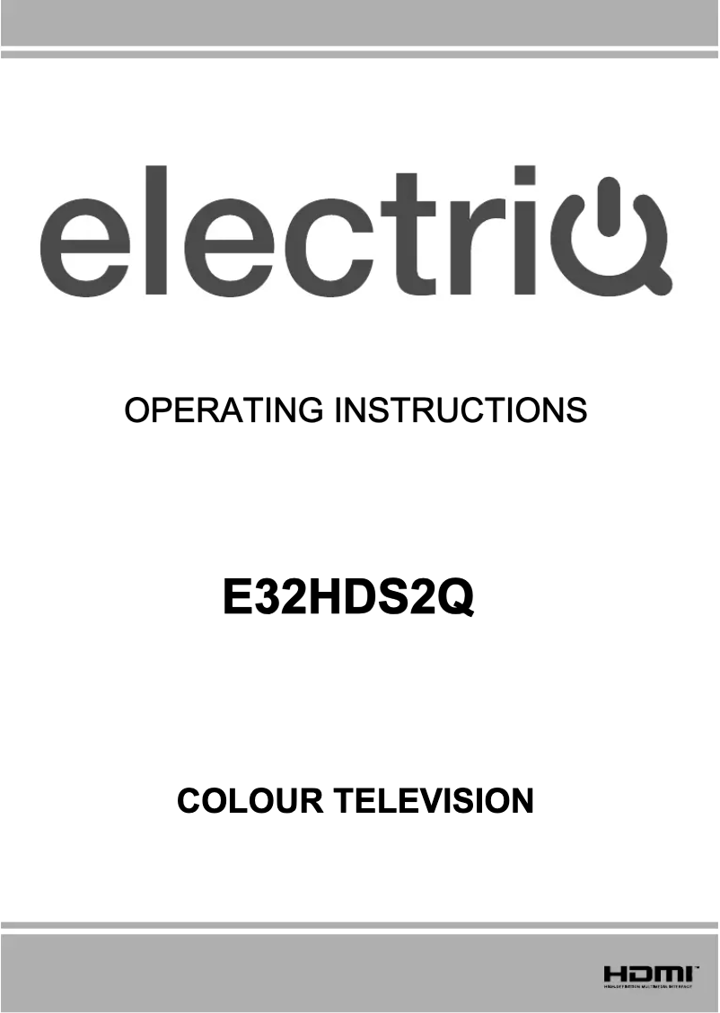 First page image of the manual for E32HDDVDQ