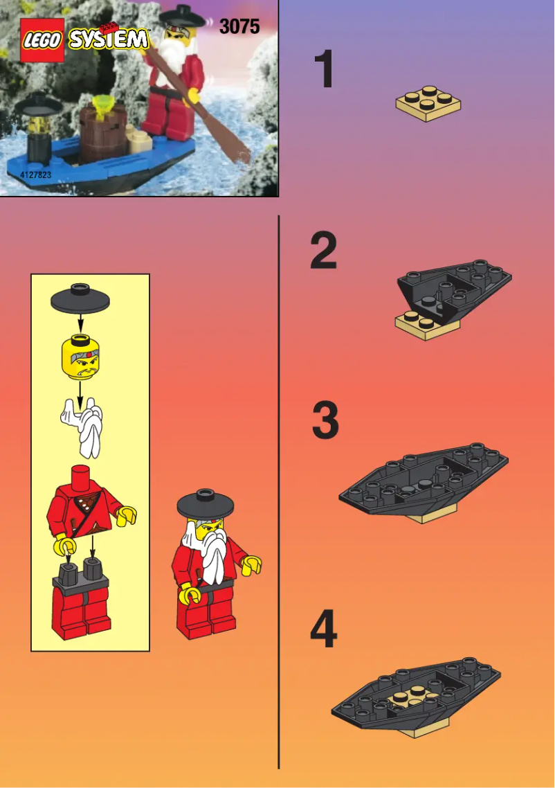 First page image of the manual for NINJA MASTER BOAT