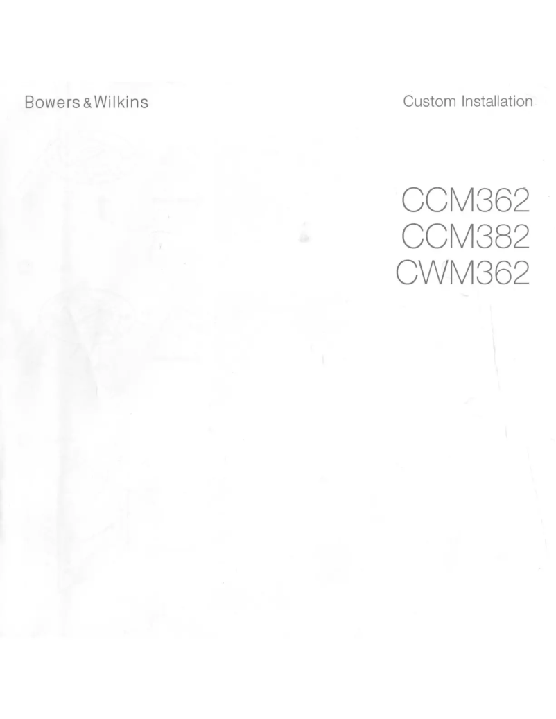 First page image of the manual for Flexible Series CWM362