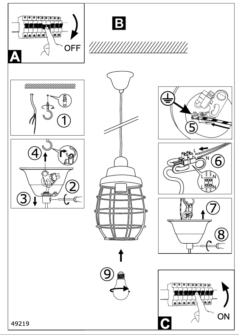 First page image of the manual for Vintage Bampton