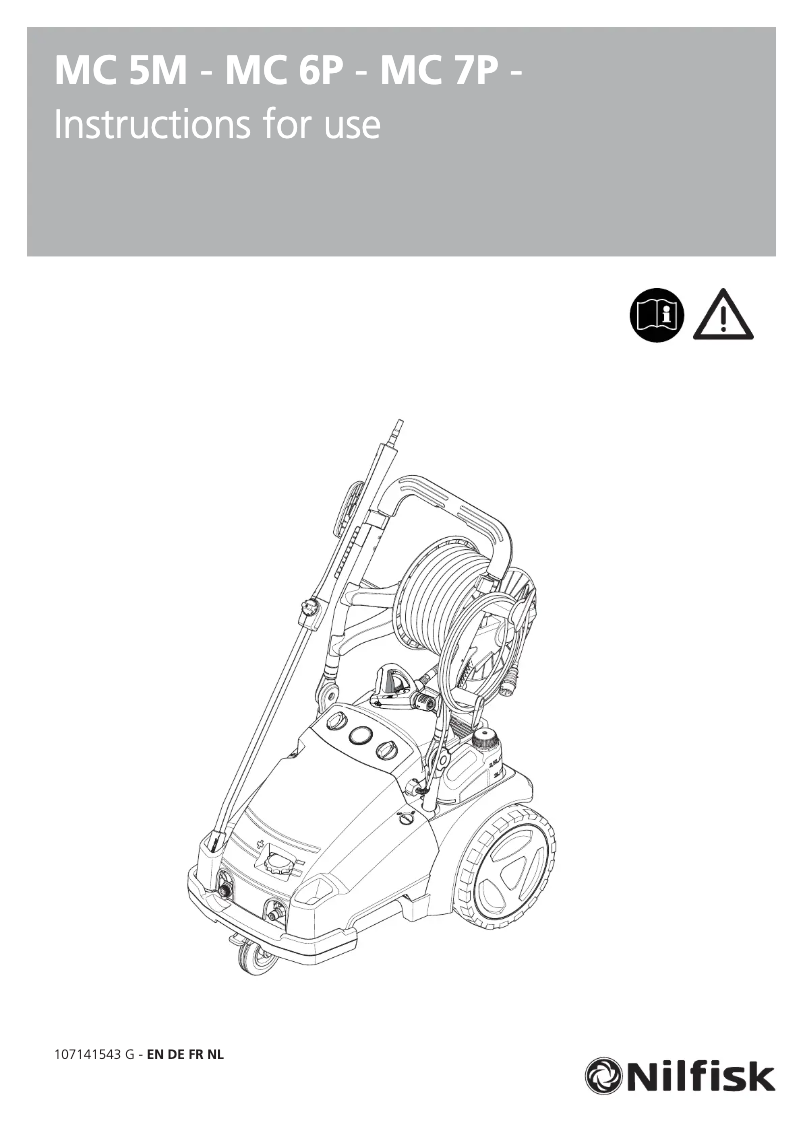 First page image of the manual for MC 5
