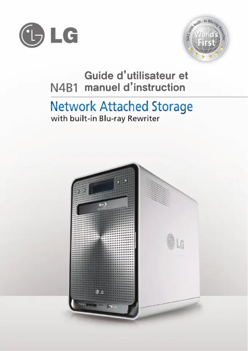 Page 1 of the manual User Manual LG N4B1N