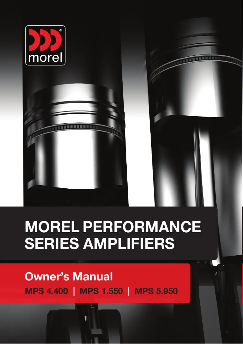 First page image of the manual for MPS 1.550