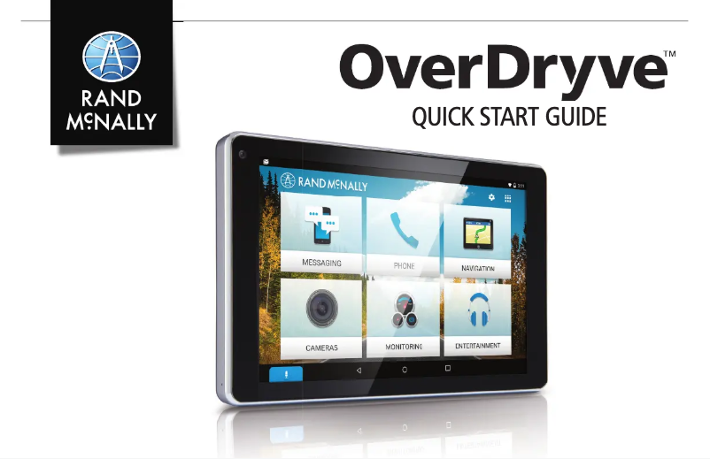 First page image of the manual for OverDryve 7