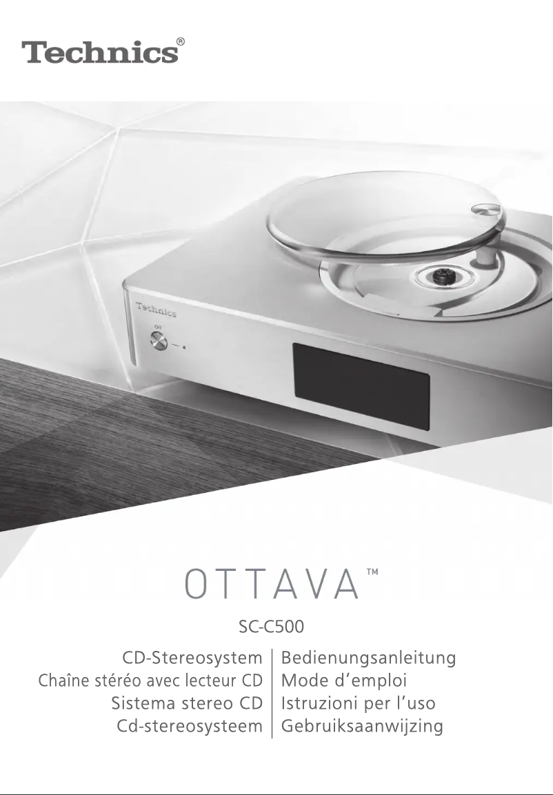 First page image of the manual for Ottava SC-C500