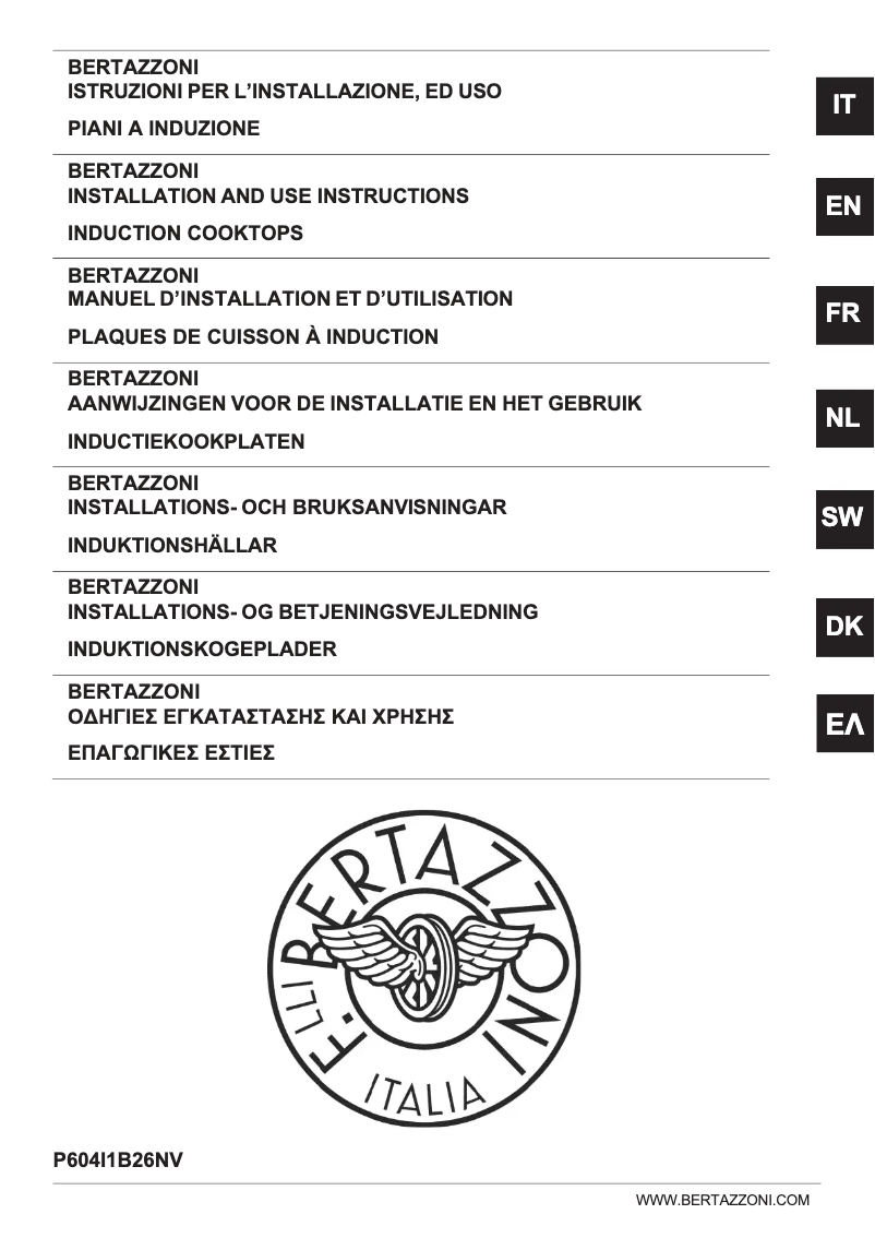 First page image of the manual for P604I1B26NV