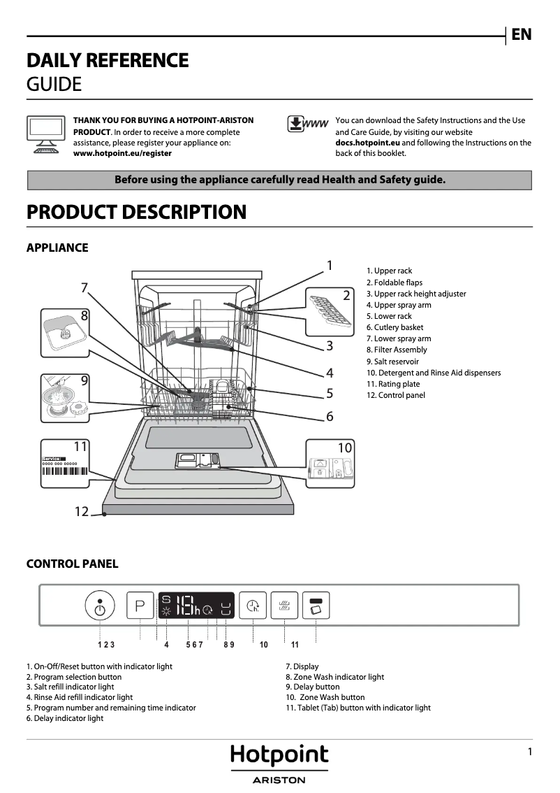 First page image of the manual for HIC 3C24
