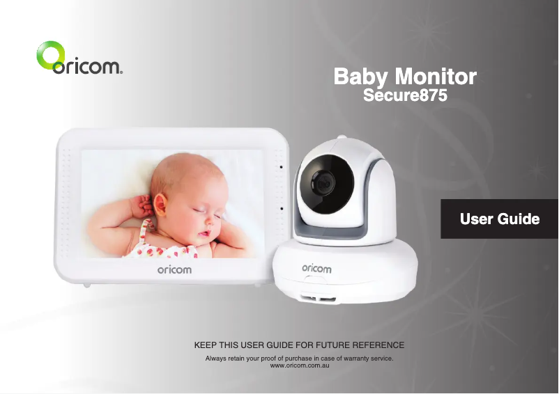 Page 1 de la notice Manuel utilisateur Oricom NFS100