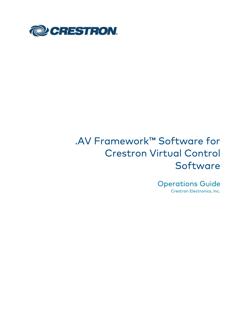 First page image of the manual for VC-4-ROOM-1-49