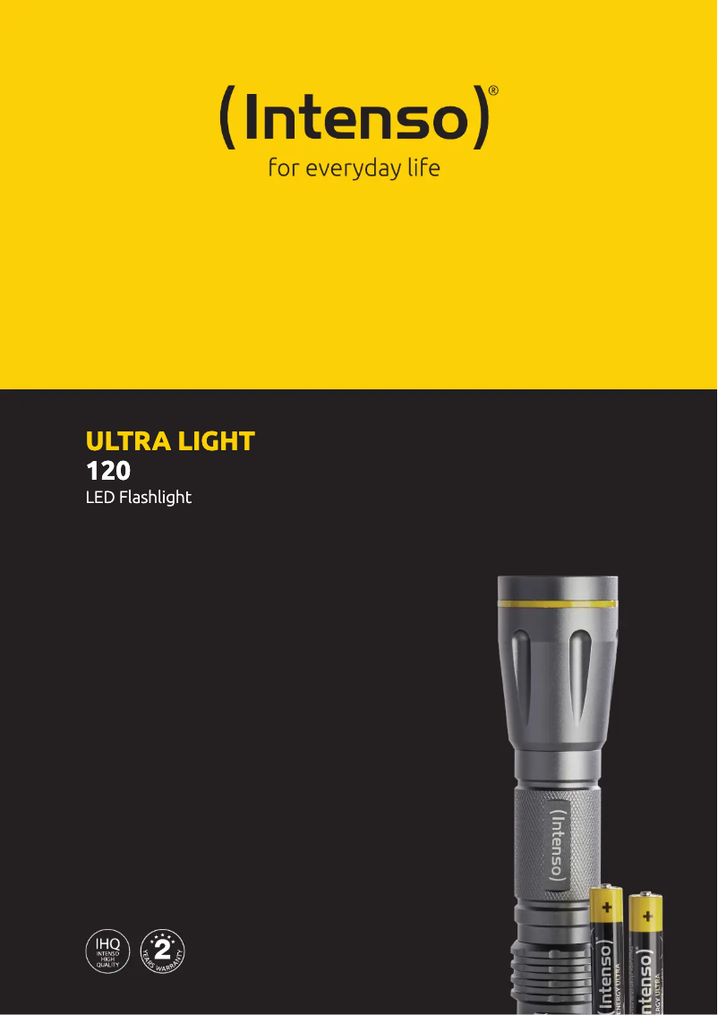 First page image of the manual for Ultra Light 120