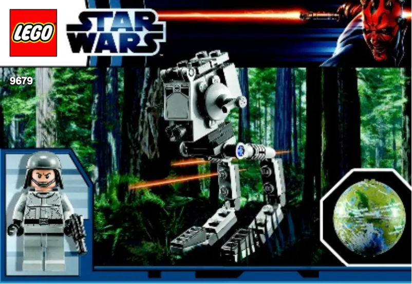 First page image of the manual for AT-ST (TM) & Endor (TM)
