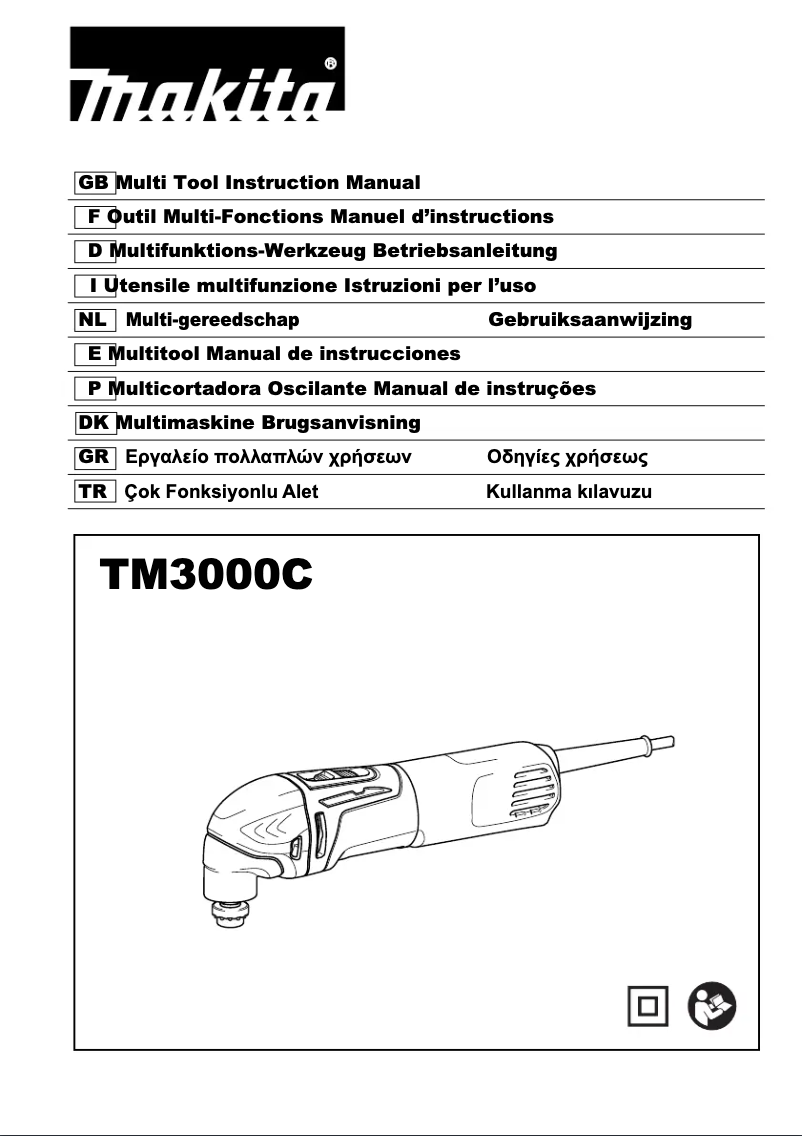 Page 1 of the manual User Manual Makita TM3000CX4