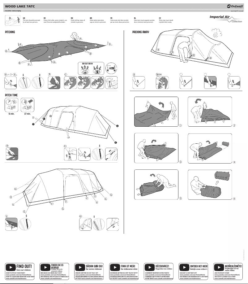 First page image of the manual for Wood Lake 7 Air TC