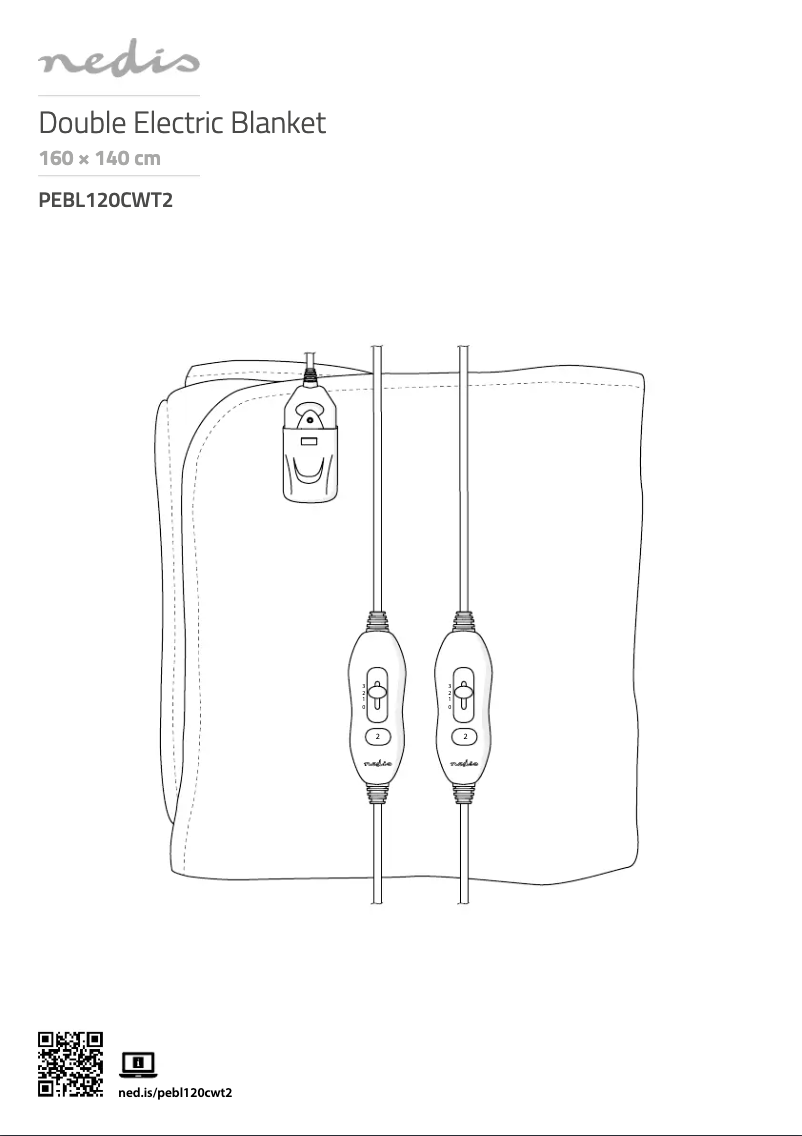 First page image of the manual for PEBL120CWT2