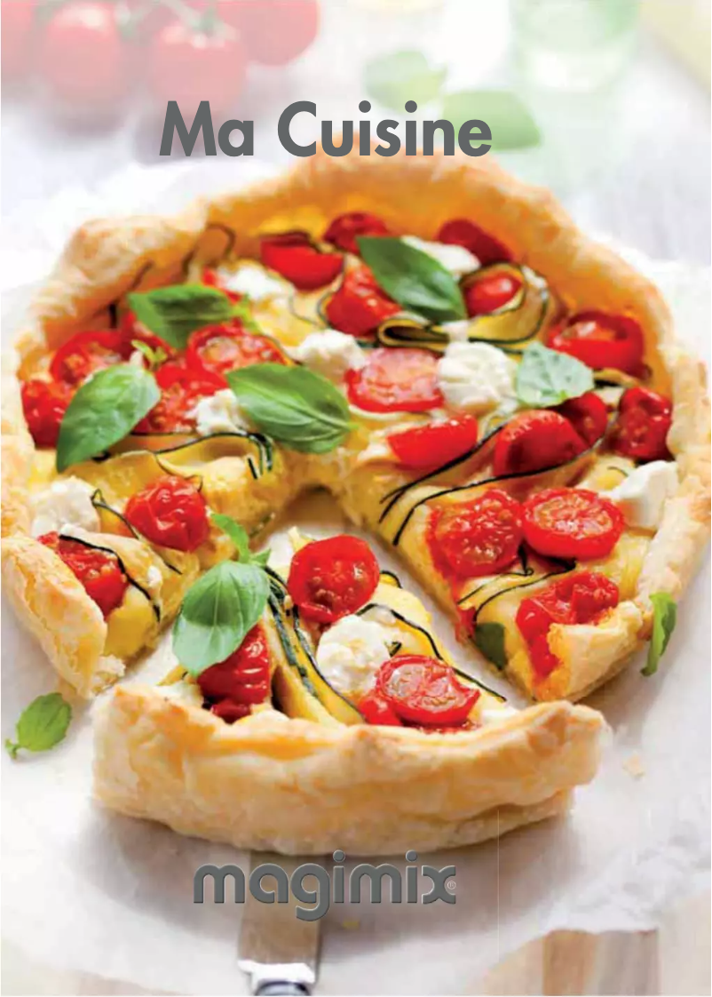 Image de la première page du manuel de l'appareil Patissier