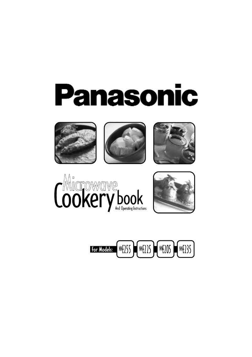 Page 1 of the manual User Manual Panasonic NN-E255