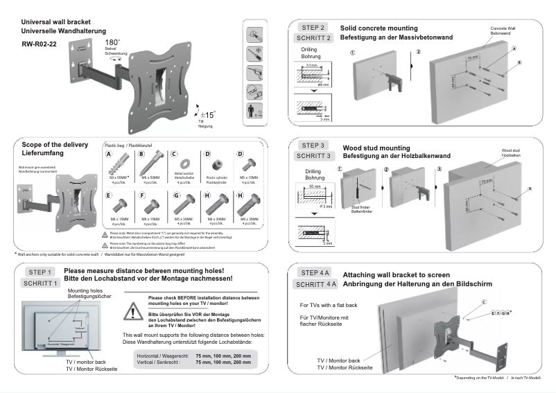 First page image of the manual for S0622