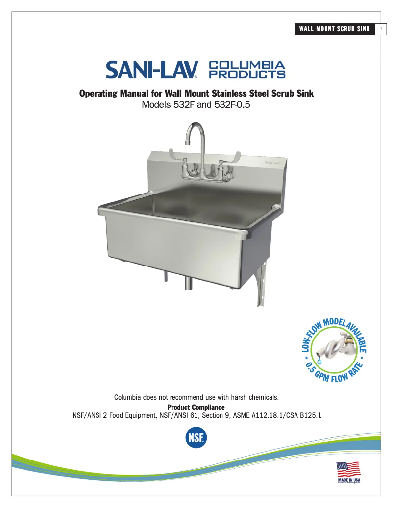 Image de la première page du manuel de l'appareil 532F