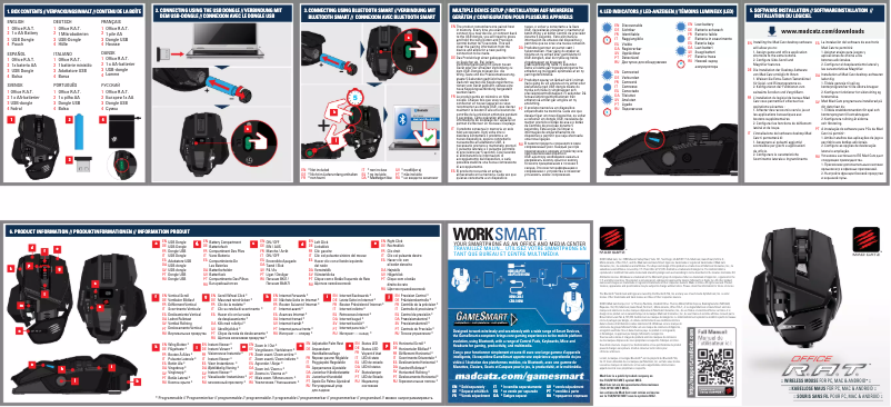 Page 1 of the manual User Manual Mad Catz R.A.T. Office
