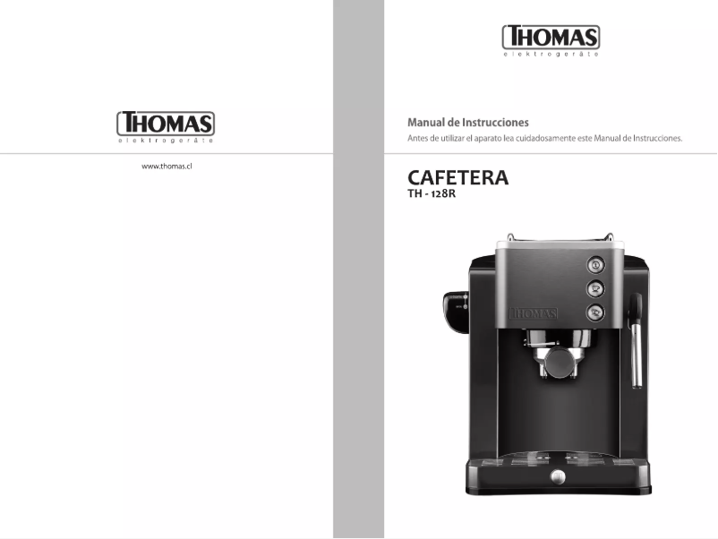 Page 1 of the manual User Manual Thomas TH-128R