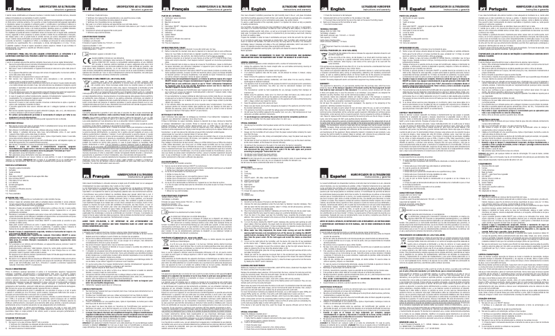 Page 1 of the manual User Manual Laica HI3012