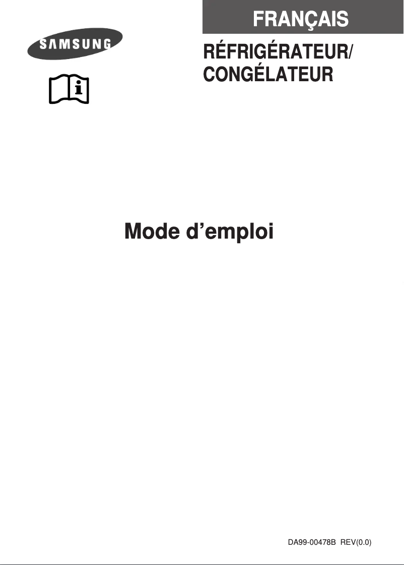 First page image of the manual for RT40MASW