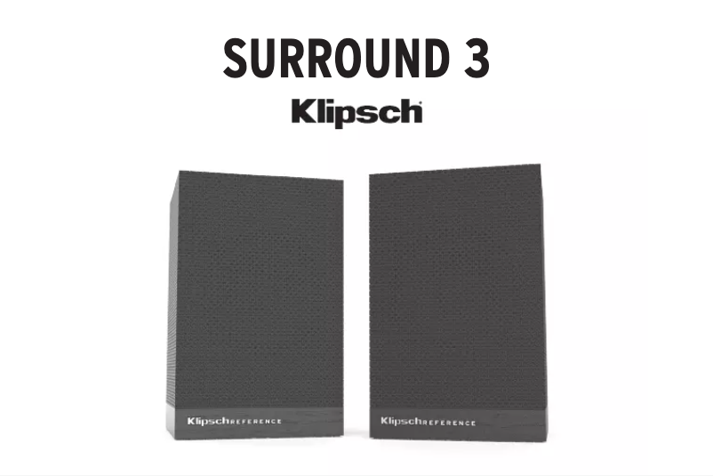 First page image of the manual for Surround 3