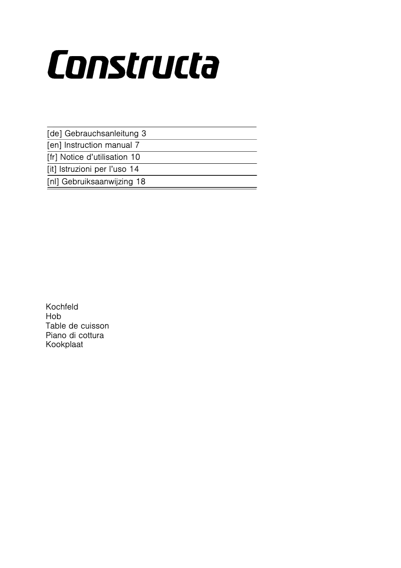 First page image of the manual for CA310150