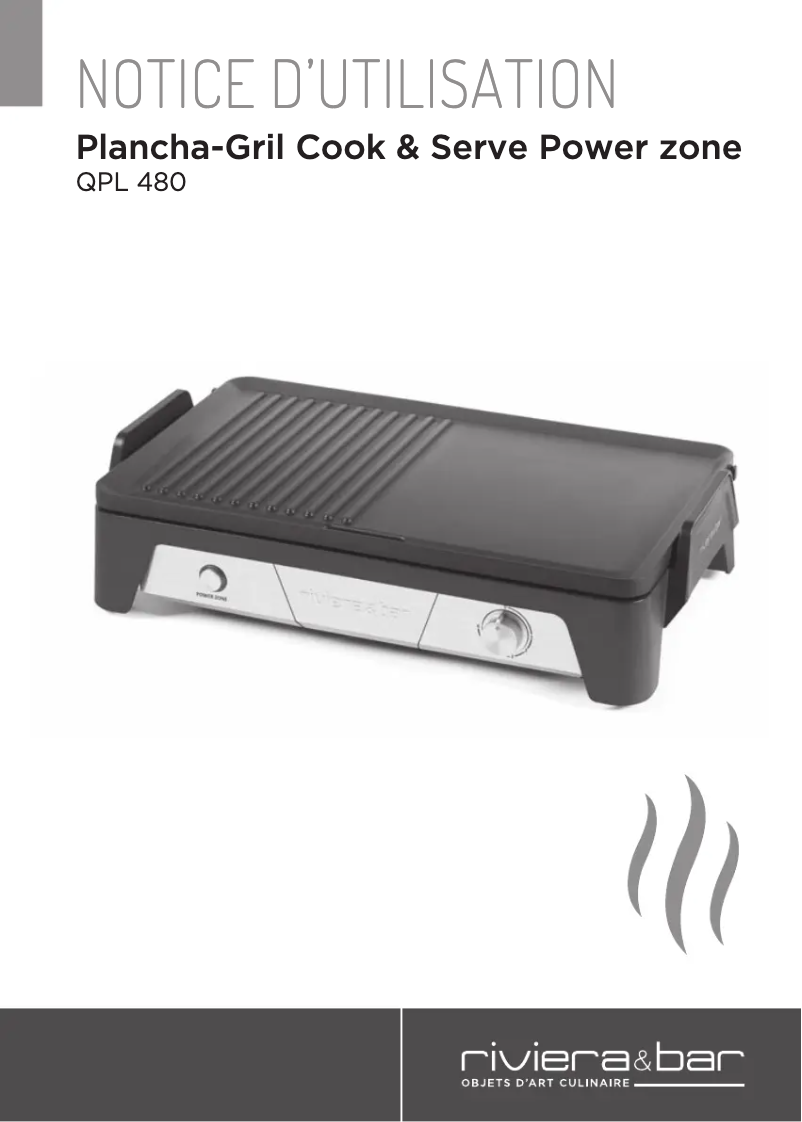 First page image of the manual for QPL480