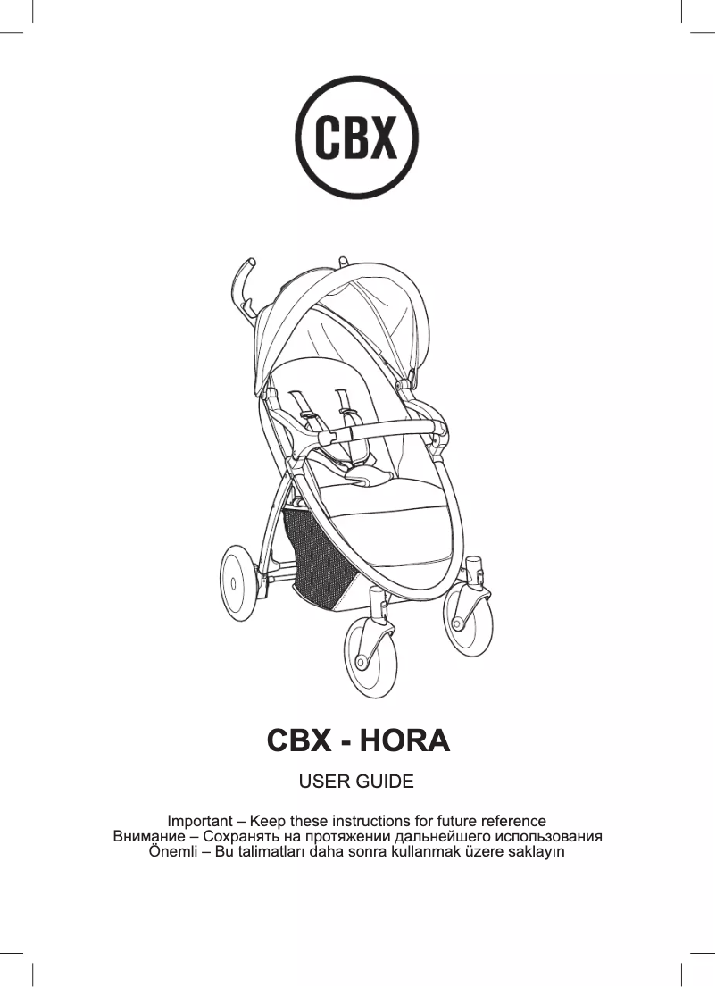 Image de la première page du manuel de l'appareil Hora