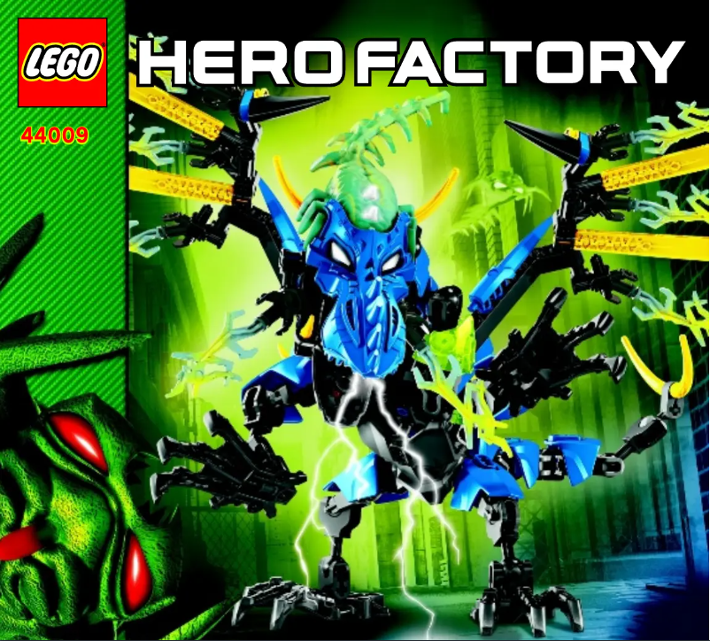 Page 1 of the manual User Manual Lego Hero Factory 44009