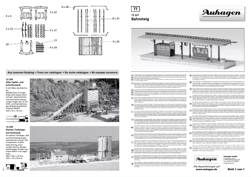 Page 1 of the manual User Manual Auhagen 11437