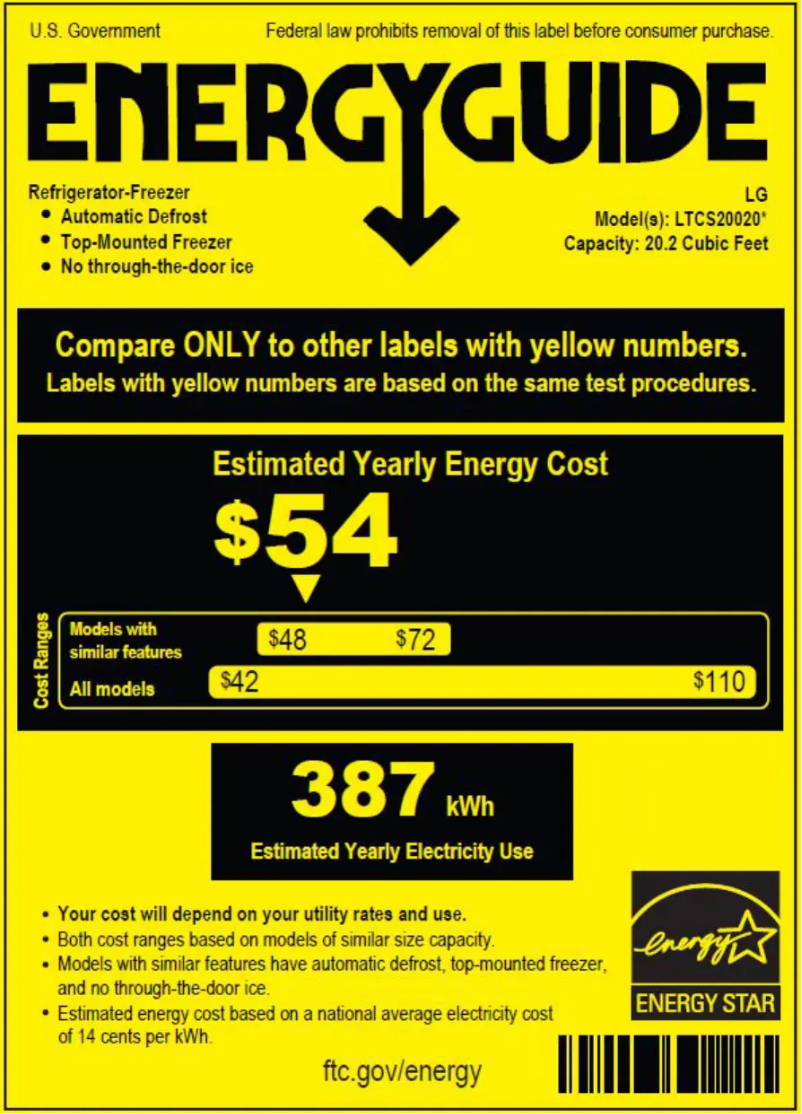 First page image of the manual for LTCS20020S
