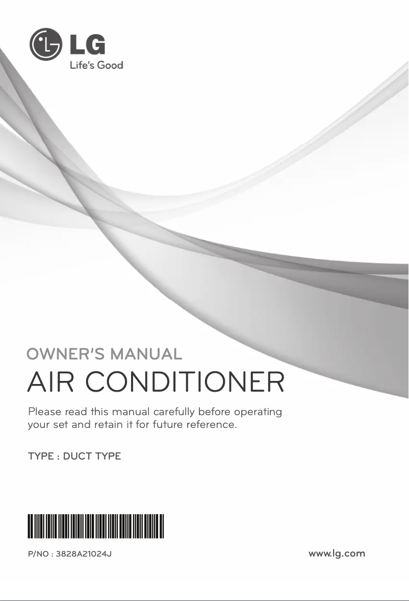 First page image of the manual for TBNH246HSS3