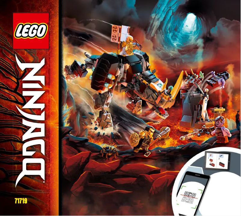 Page 1 of the manual User Manual Lego Ninjago 71719