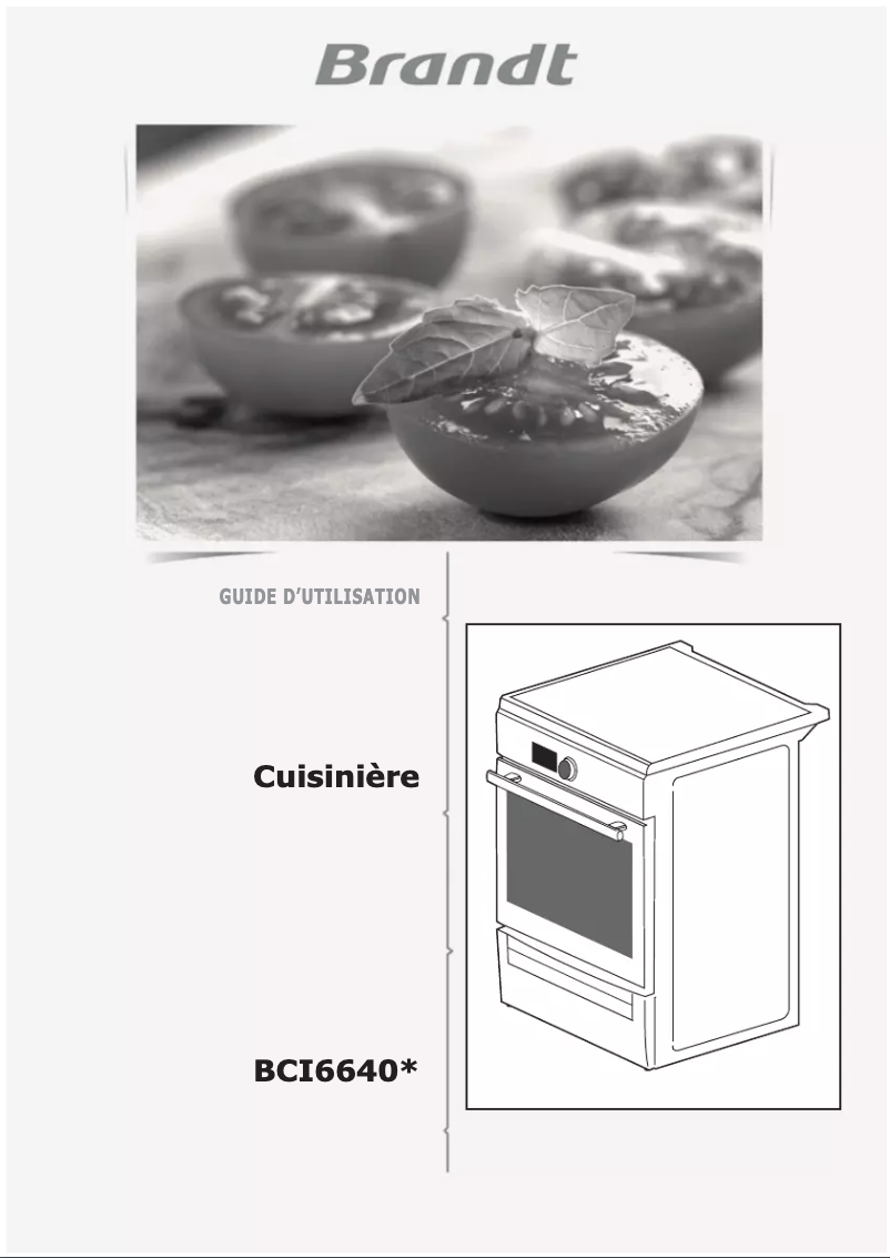 First page image of the manual for BCI6640W