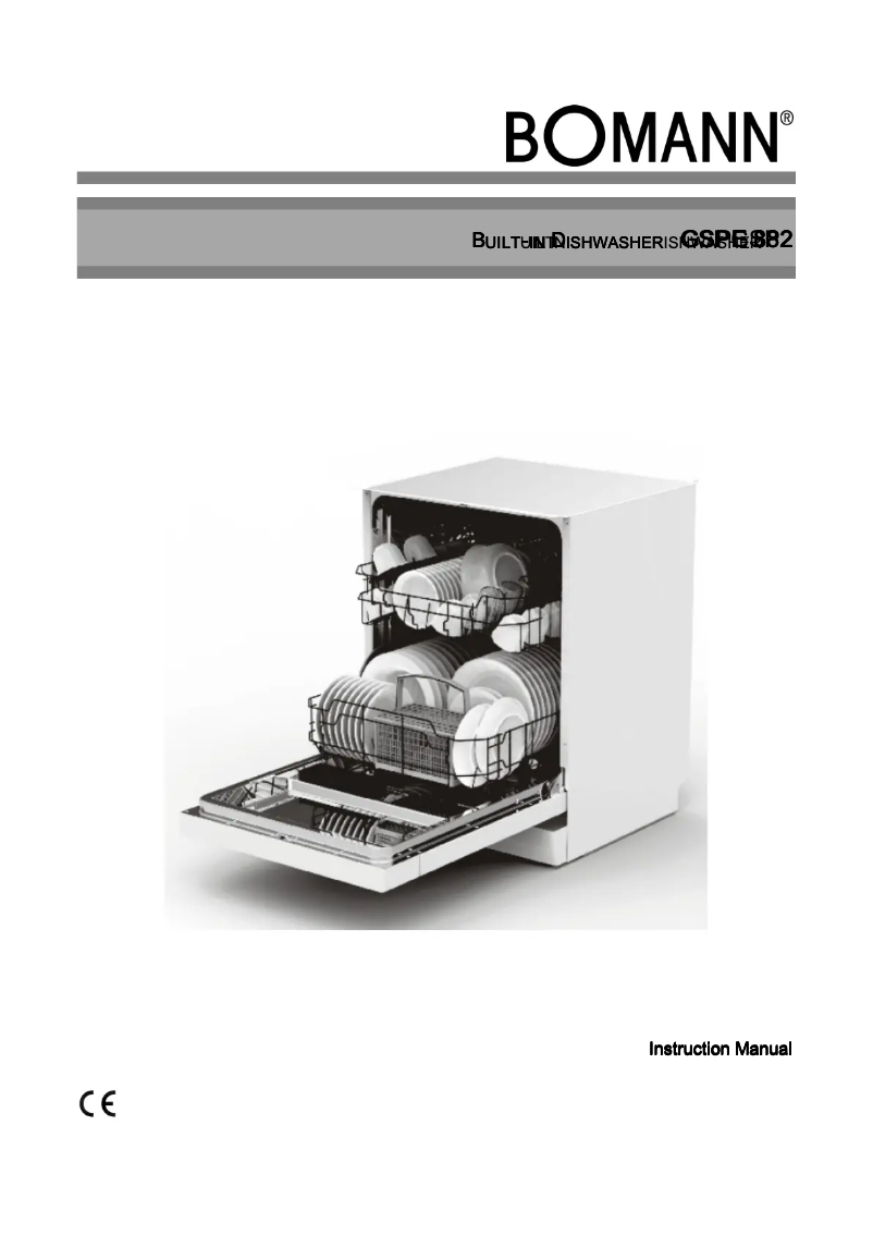 Page 1 of the manual User Manual Bomann GSPE 882