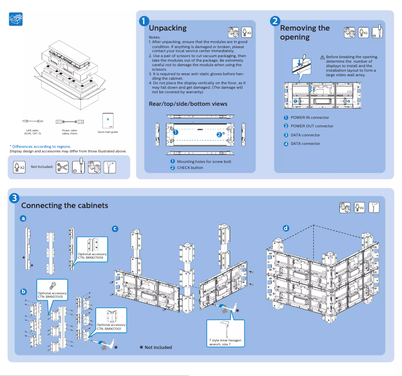 First page image of the manual for 31BDL7319L