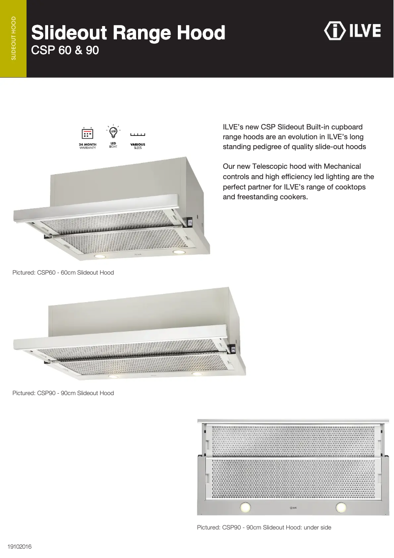 First page image of the manual for CSP60