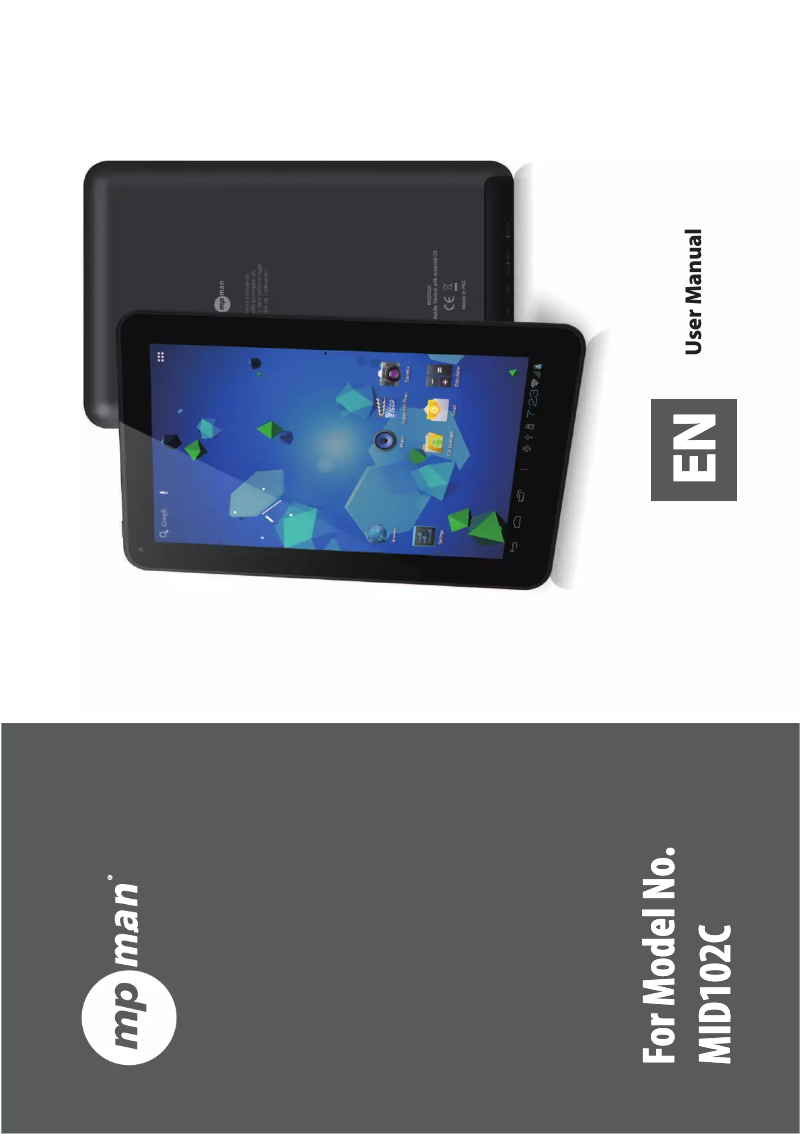 Image de la première page du manuel de l'appareil MP1010