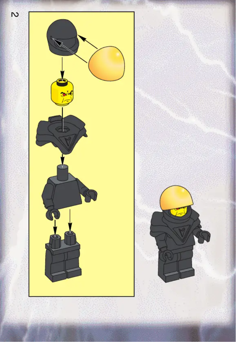 Page 1 of the manual User Manual Lego Ogel Command Striker
