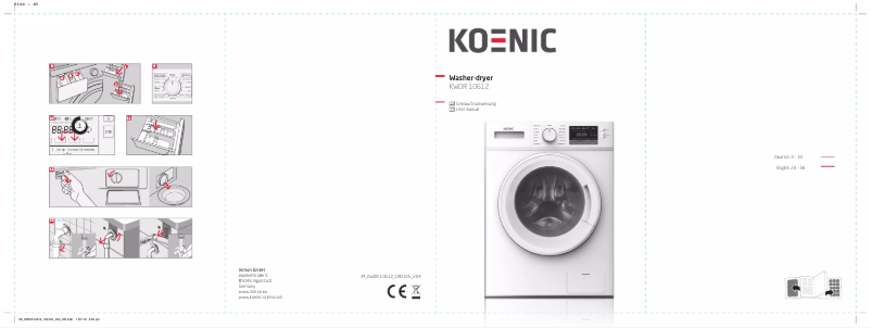 Page 1 of the manual User Manual Koenic KWDR 10612