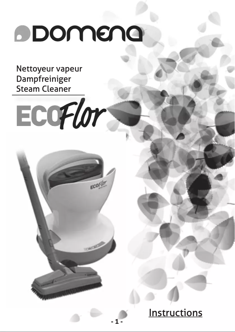 First page image of the manual for EcoFlor