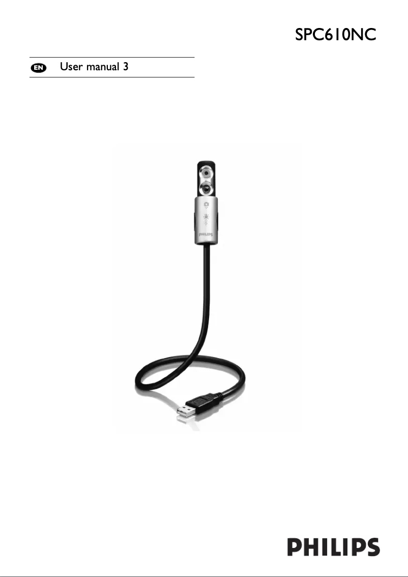 First page image of the manual for SPC611NC